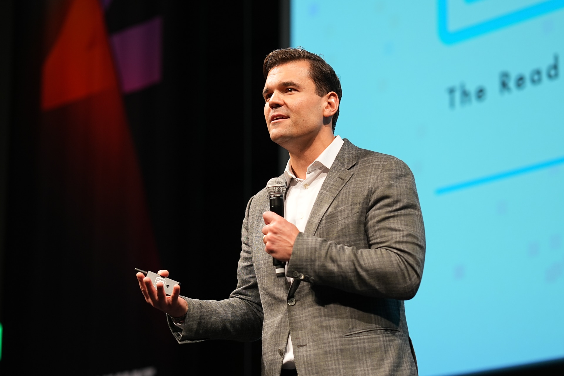 TEAMZ WEB3 SUMMITステージでのアレックス・タプスコット